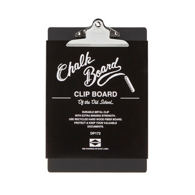 Clip Board - chalk board A4 (블랙)